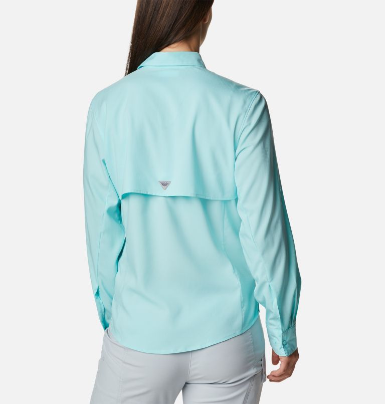Womens Tamiami II LS Shirt | 448 | XXL, Color: Gulf Stream, image 2