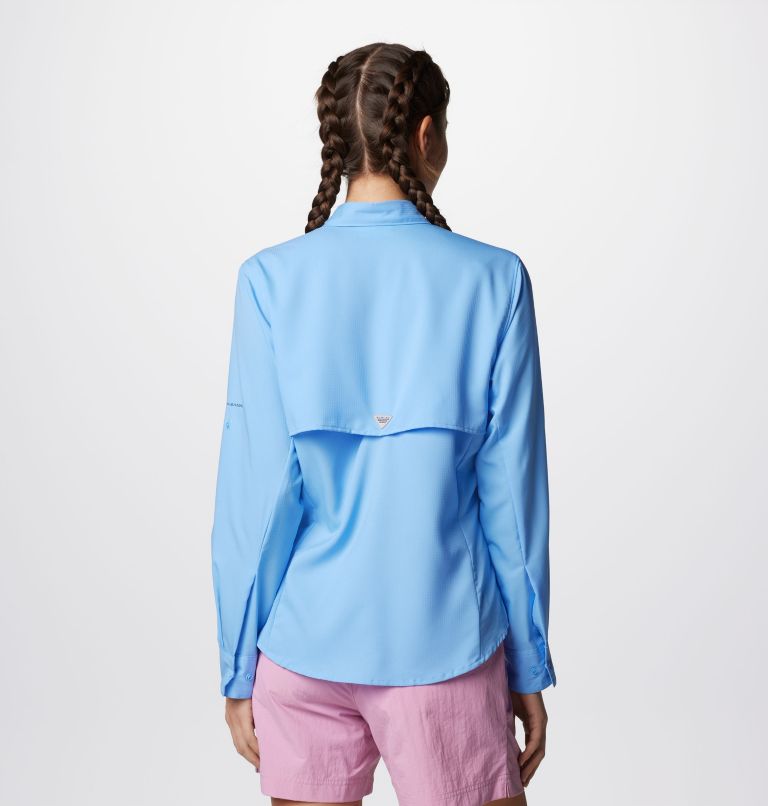Women's PFG Tamiami II Long Sleeve Shirt, Color: White Cap, image 2