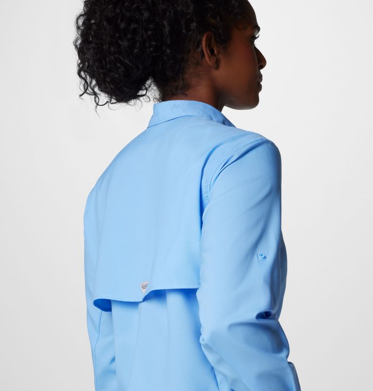 Women's PFG Tamiami II Long Sleeve Shirt, Color: White Cap, image 6