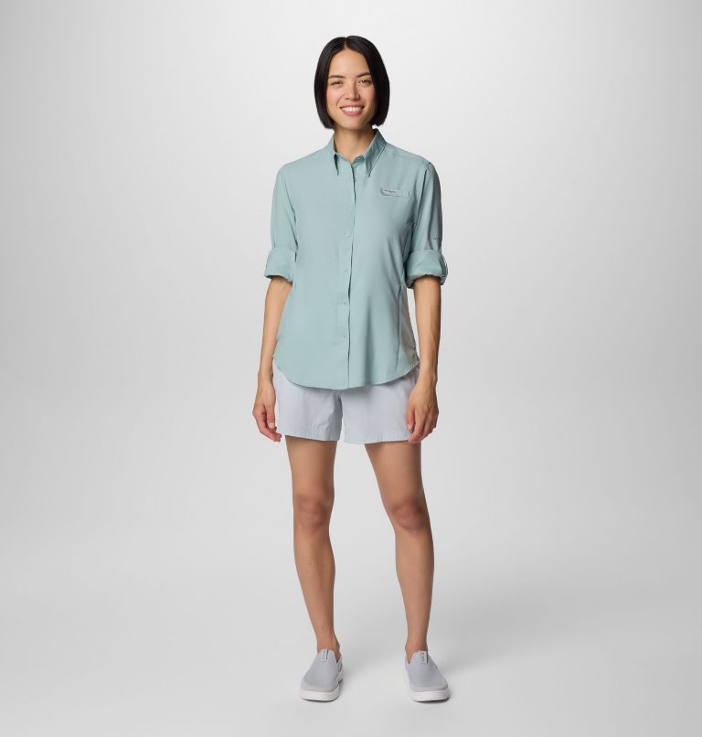 Chemise à manches longues PFG Tamiami II pour femme, Color: Crushed Blue, image 3