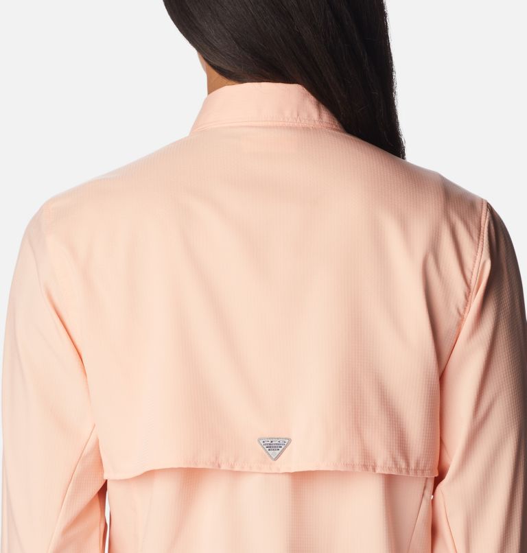 Women’s PFG Tamiami II Long Sleeve Shirt, Color: Light Coral, image 5