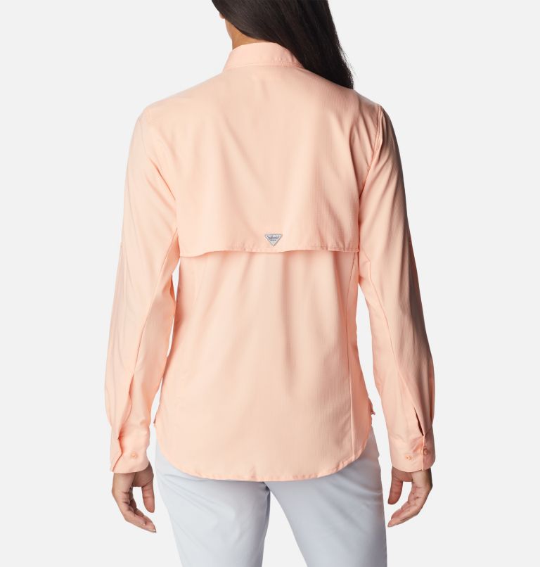 Thumbnail: Women’s PFG Tamiami II Long Sleeve Shirt, Color: Light Coral, image 2