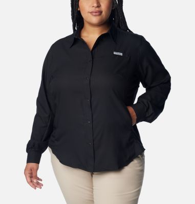 Women's Plus Size Long Sleeve Shirts