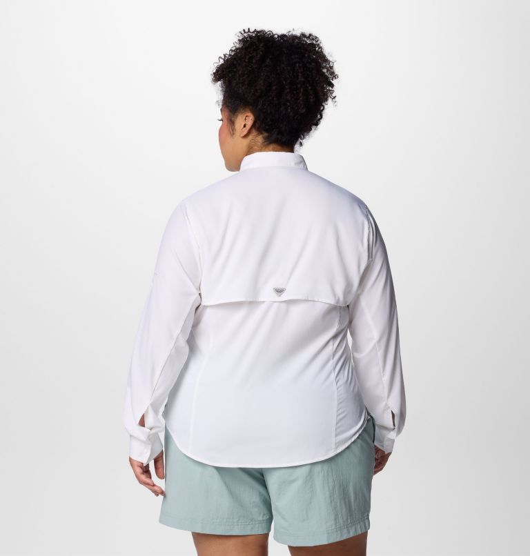 Women's PFG Tamiami II Long Sleeve Shirt - Plus Size, Color: White, image 2
