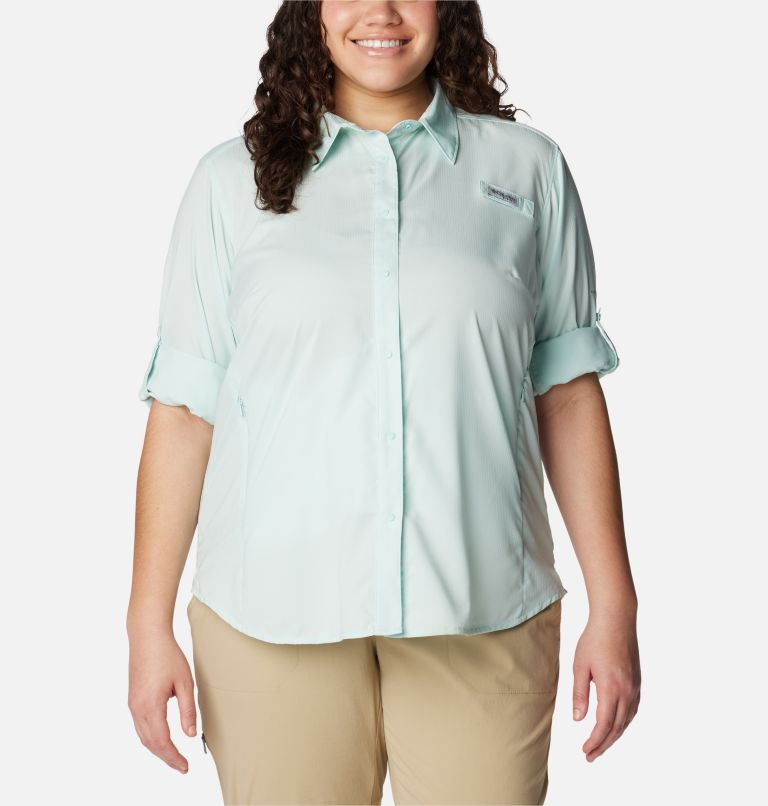 Columbia Sportswear Tamiami II LS Shirt, Extended - Womens - Icy Morn