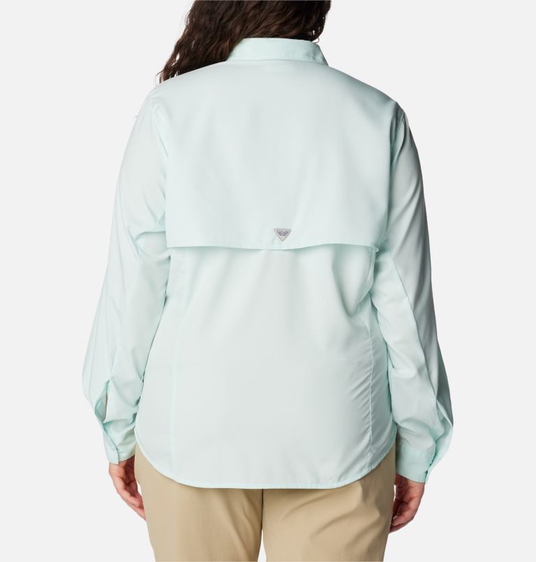 Womens Columbia Khaki Size Long Sleeve hiking/fishing shirt Size large