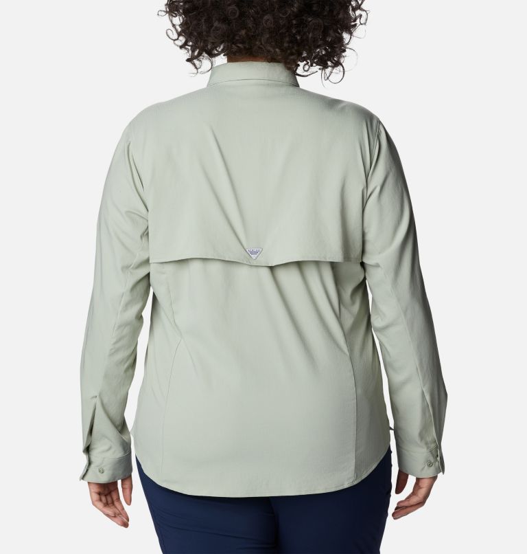 Women's PFG Tamiami II Long Sleeve Shirt - Plus Size, Color: Safari, image 2