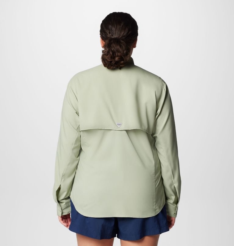 Women's PFG Tamiami II Long Sleeve Shirt - Plus Size, Color: Safari, image 2