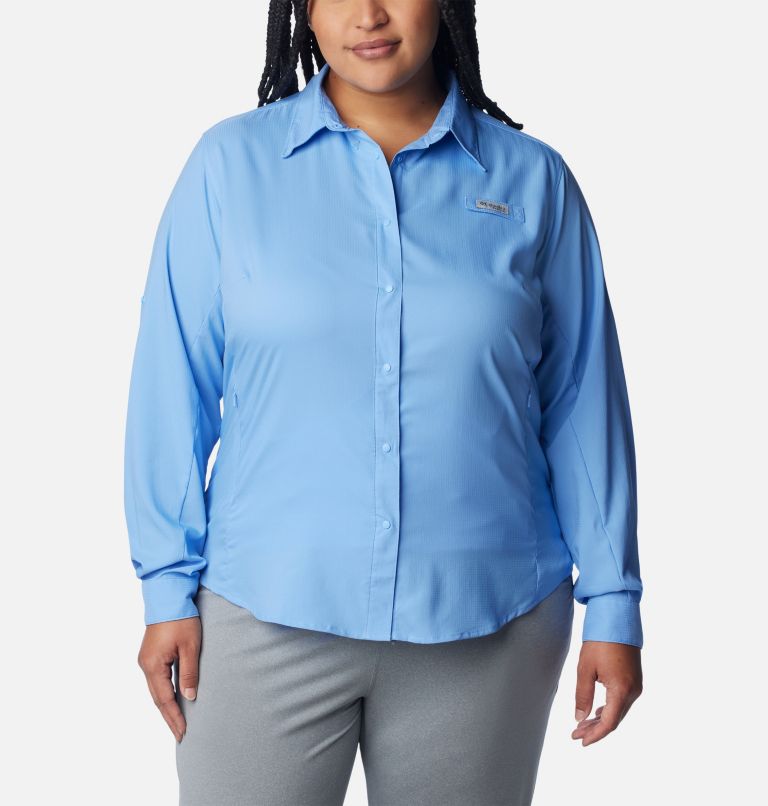 Columbia women's tamiami ii long sleeve store shirt plus size