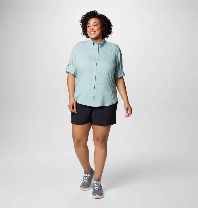 Chemise à manches longues PFG Tamiami II pour femme - Grandes tailles, Color: Crushed Blue, image 3