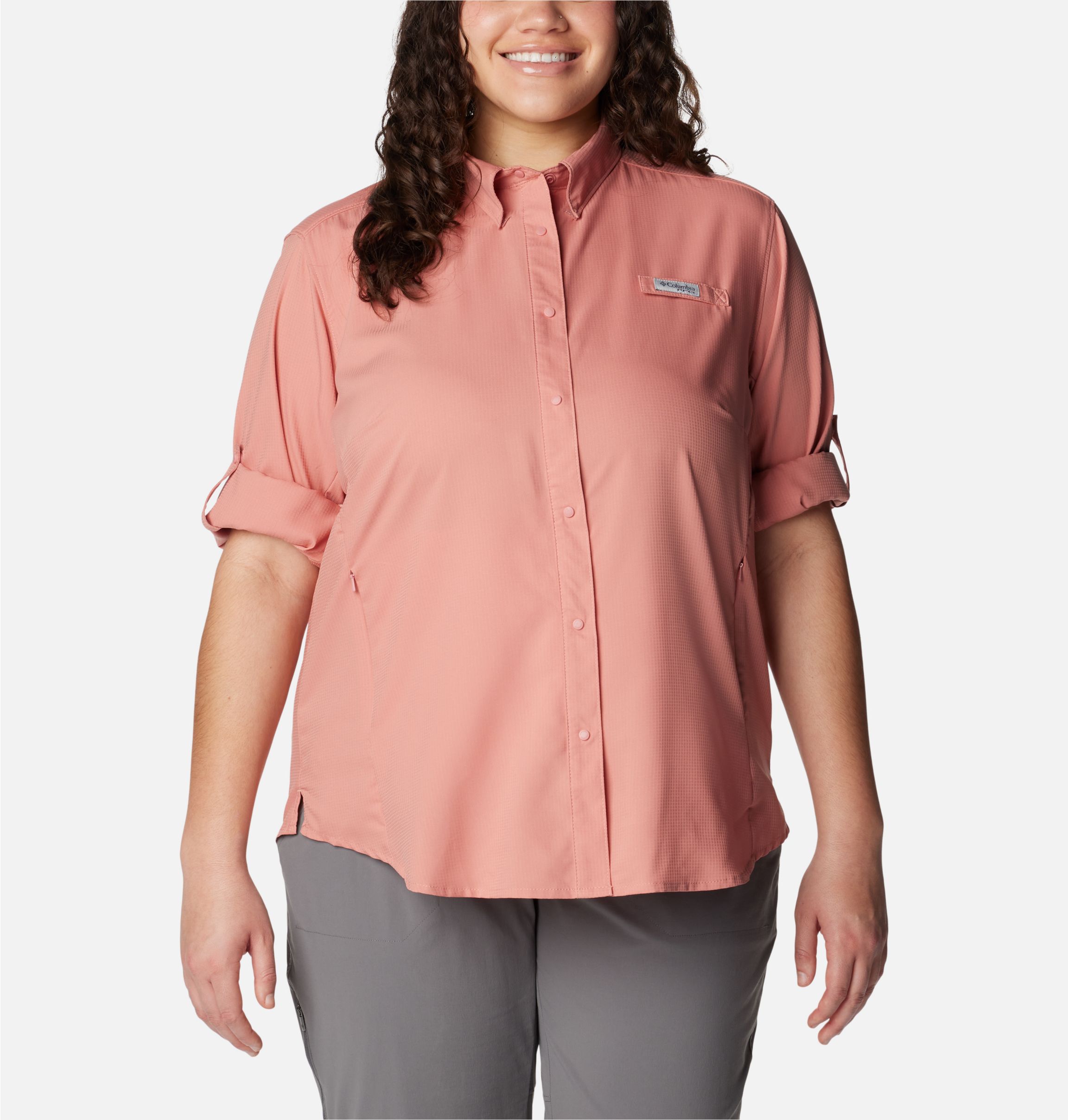7278 Columbia Women's Tamiami™ II Long Sleeve Shirt - Wholesale Screen  Printing