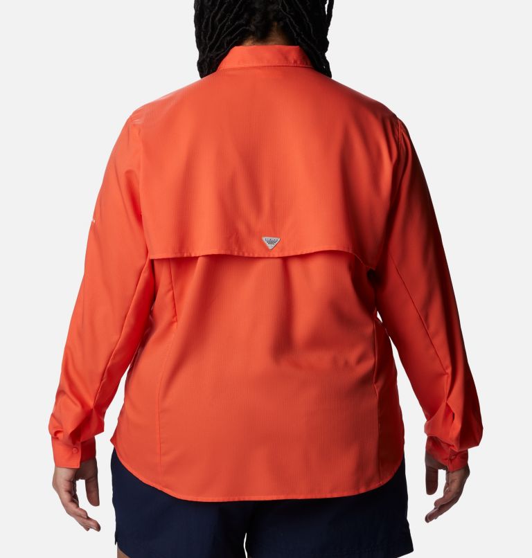 Women’s PFG Tamiami II Long Sleeve Shirt - Plus Size, Color: Corange, image 2