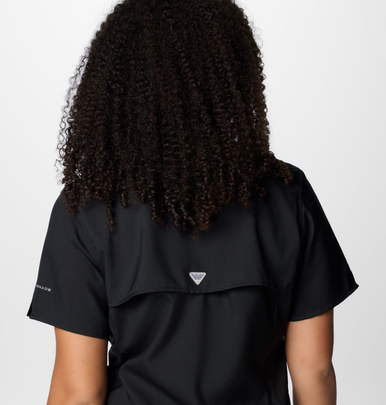 Women's PFG Tamiami II Short Sleeve Shirt, Color: Black, image 6