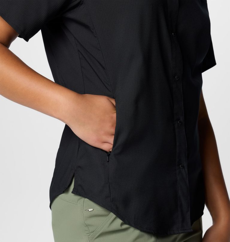 Women's PFG Tamiami II Short Sleeve Shirt, Color: Black, image 7