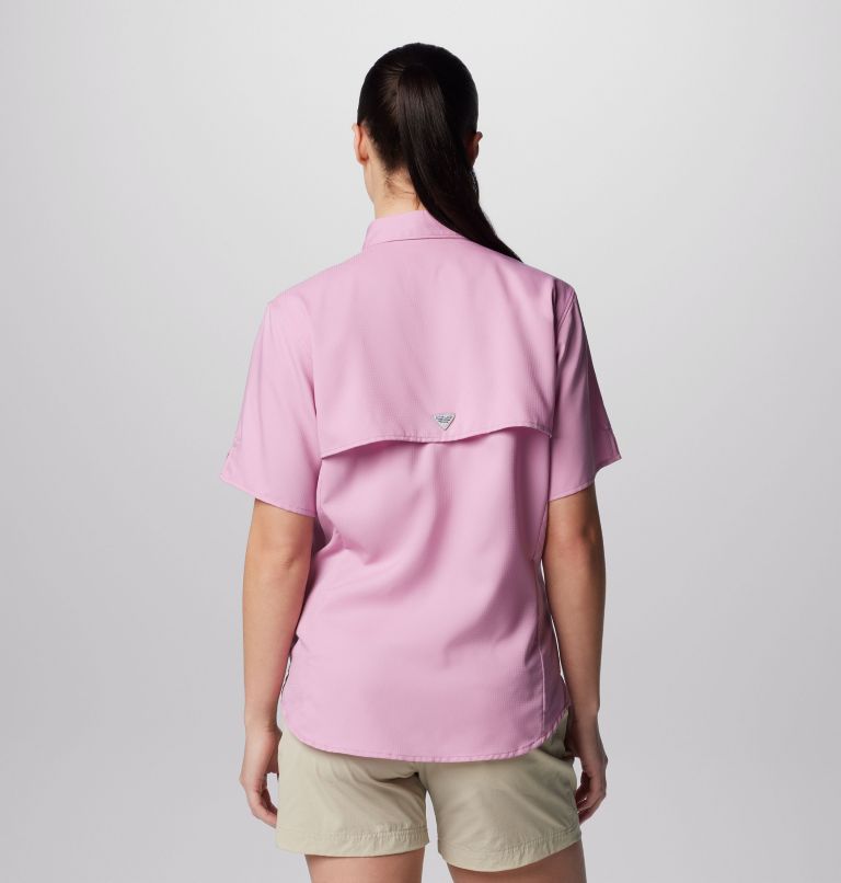 HABIT FISHING SHIRT pink Color Vented Short Sleeve UPF 40, Size Men's XL