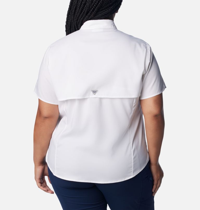 Columbia Women's PFG Tamiami II UPF 40 Short Sleeve Fishing Shirt, White,  1X : : Clothing, Shoes & Accessories