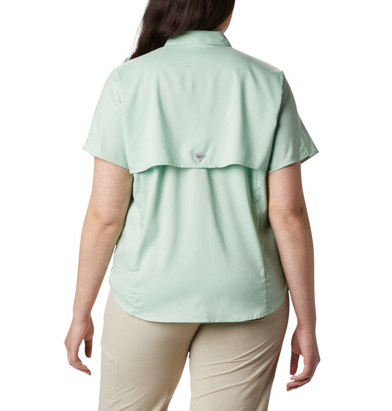 Thumbnail: Women’s PFG Tamiami II Short Sleeve Shirt - Plus Size, Color: New Mint, image 2