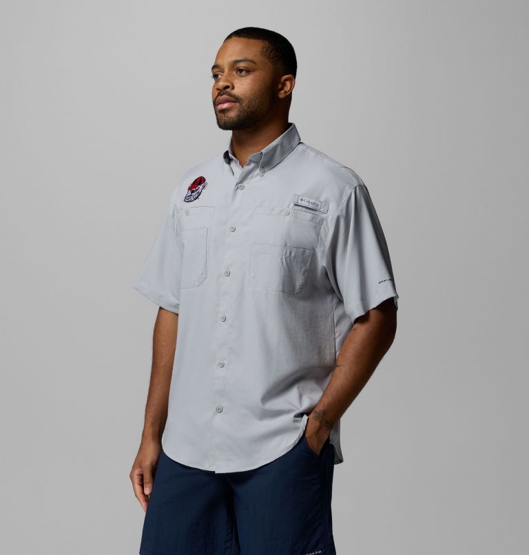 CLG Tamiami Short Sleeve Shirt, Color: UGA - Columbia Grey, image 4