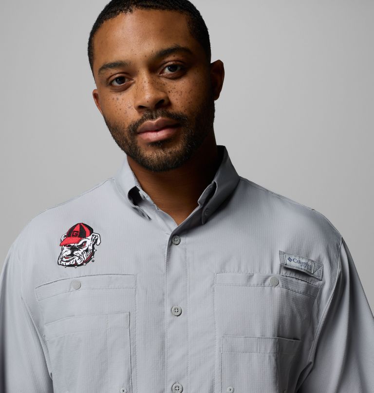 CLG Tamiami Short Sleeve Shirt, Color: UGA - Columbia Grey, image 5