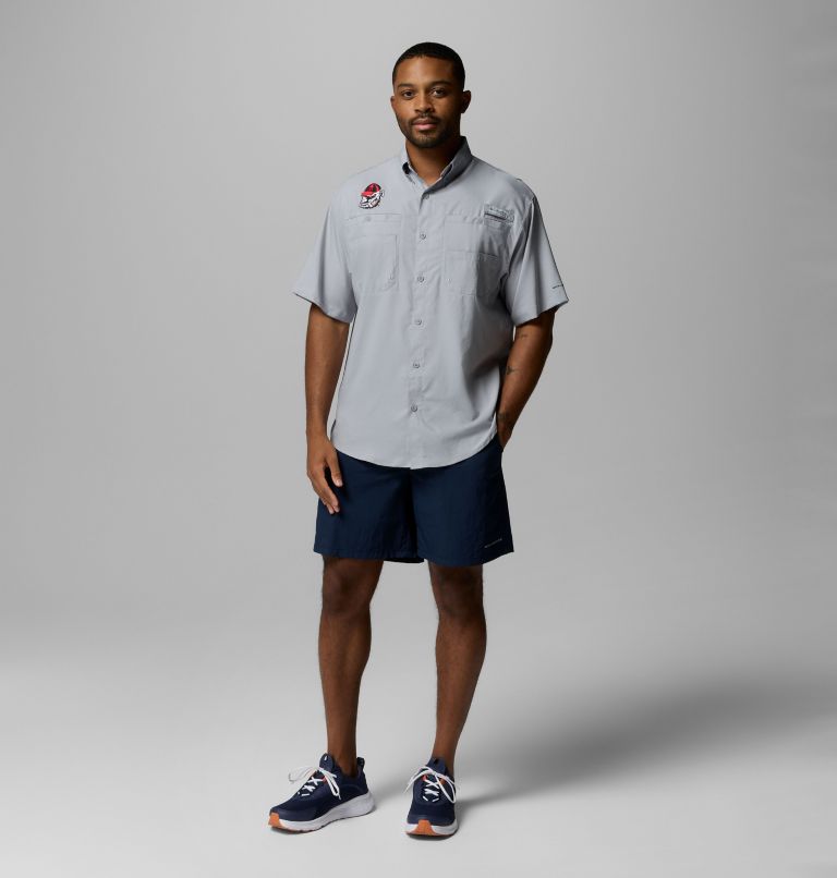 CLG Tamiami Short Sleeve Shirt, Color: UGA - Columbia Grey, image 2