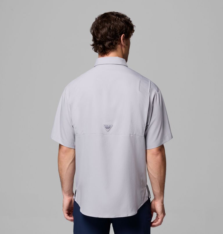 CLG Tamiami Short Sleeve Shirt | 026 | M, Color: LSU - Columbia Grey, image 3
