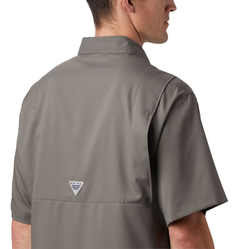 CLG Tamiami Short Sleeve Shirt | 035 | L, Color: FSU- Charcoal, image 5
