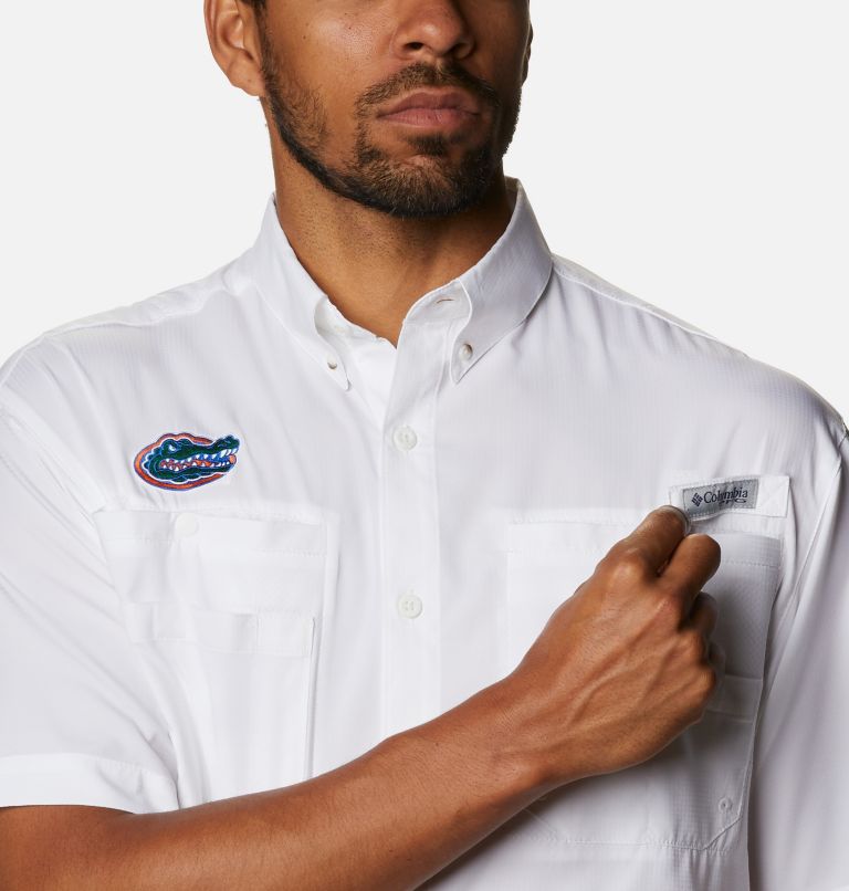CLG Tamiami Short Sleeve Shirt | 103 | XL, Color: FLA - White, image 4