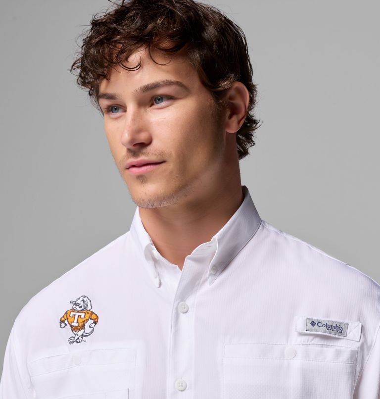 CLG Tamiami Short Sleeve Shirt, Color: UT - White, image 5