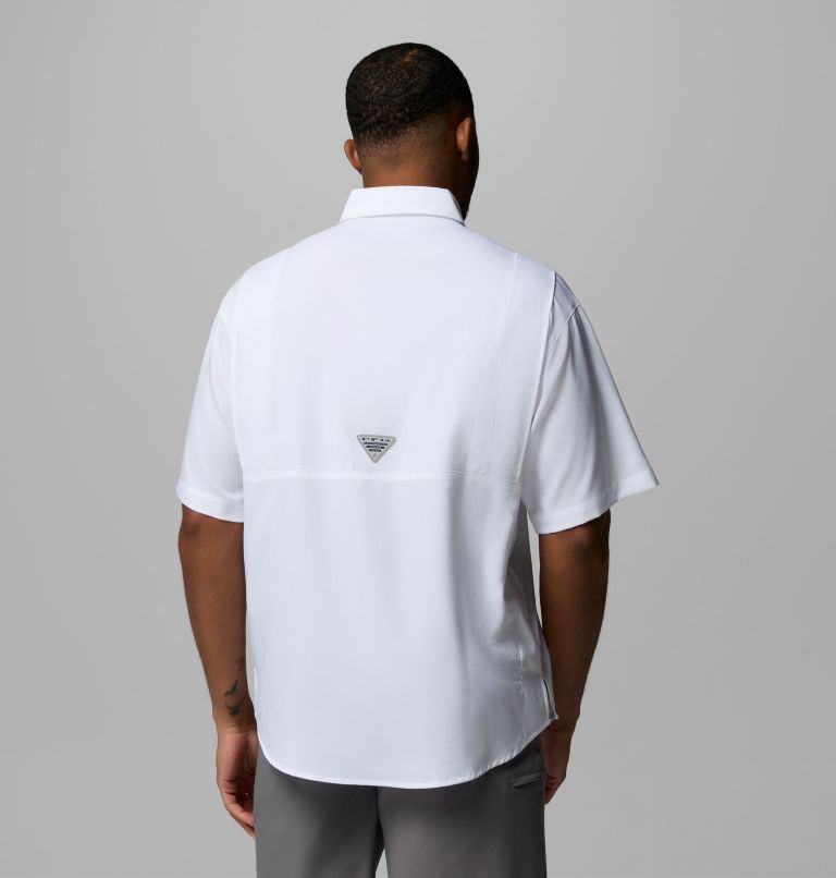 Men's Collegiate PFG Tamiami Short Sleeve Shirt - Florida, Color: FLA - White, image 3