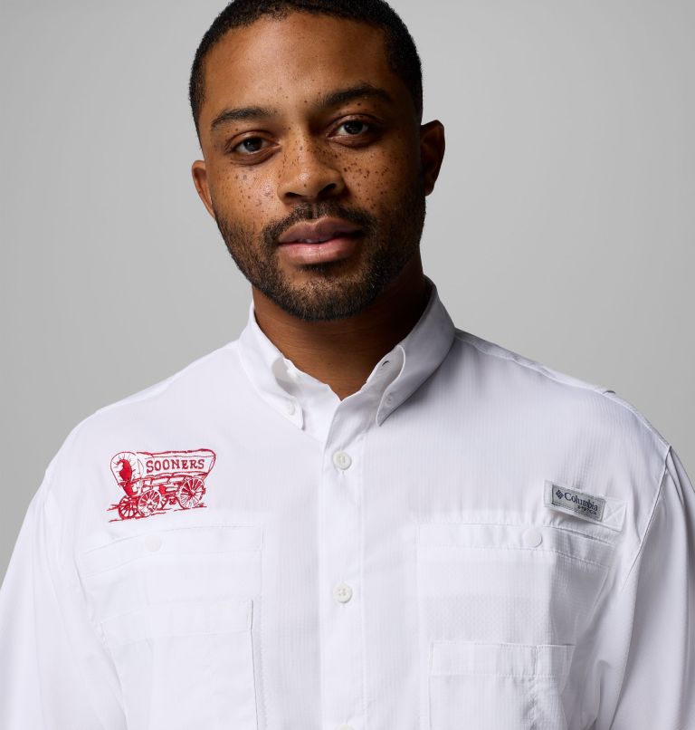 CLG Tamiami Short Sleeve Shirt, Color: OK - White, image 5