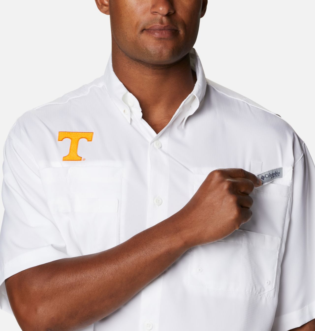 Men's Collegiate PFG Tamiami™ Short Sleeve Shirt - Tennessee 4