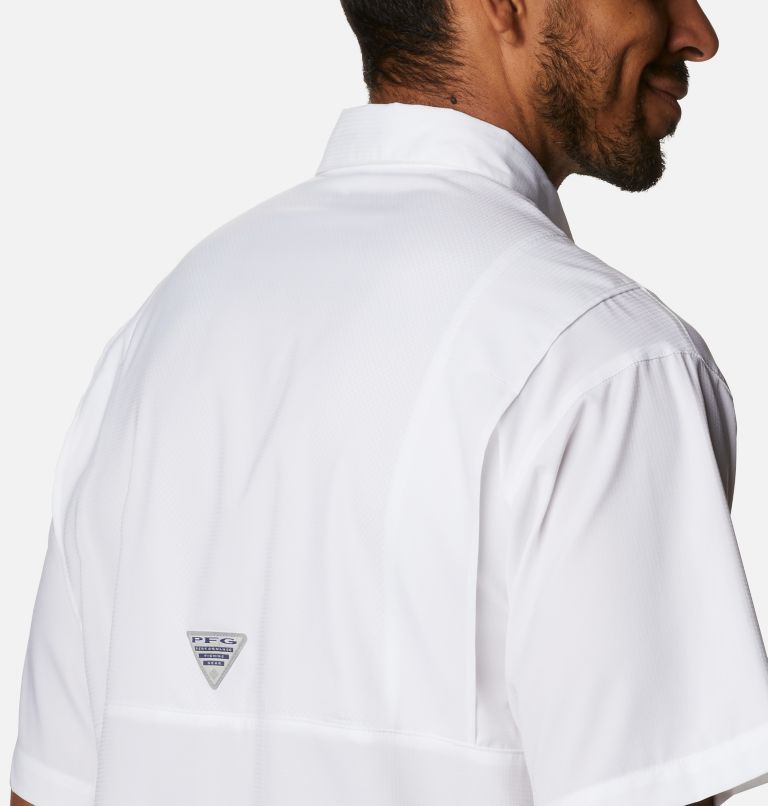 Men's Collegiate PFG Tamiami Short Sleeve Shirt - Oklahoma, Color: OK - White, image 5