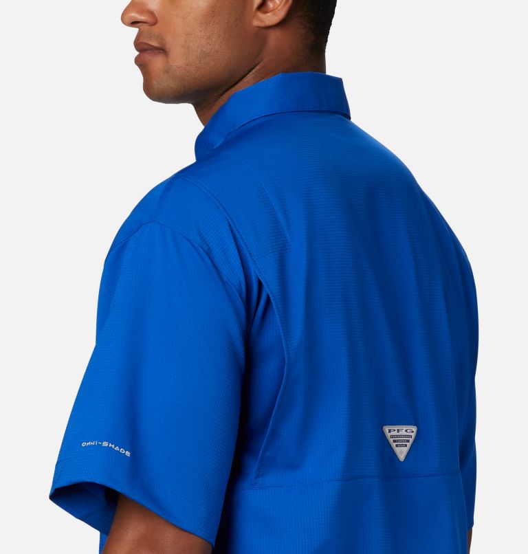 Collegiate Tamiami Short Sleeve Shirt | 438 | L, Color: FLA - Azul, image 4