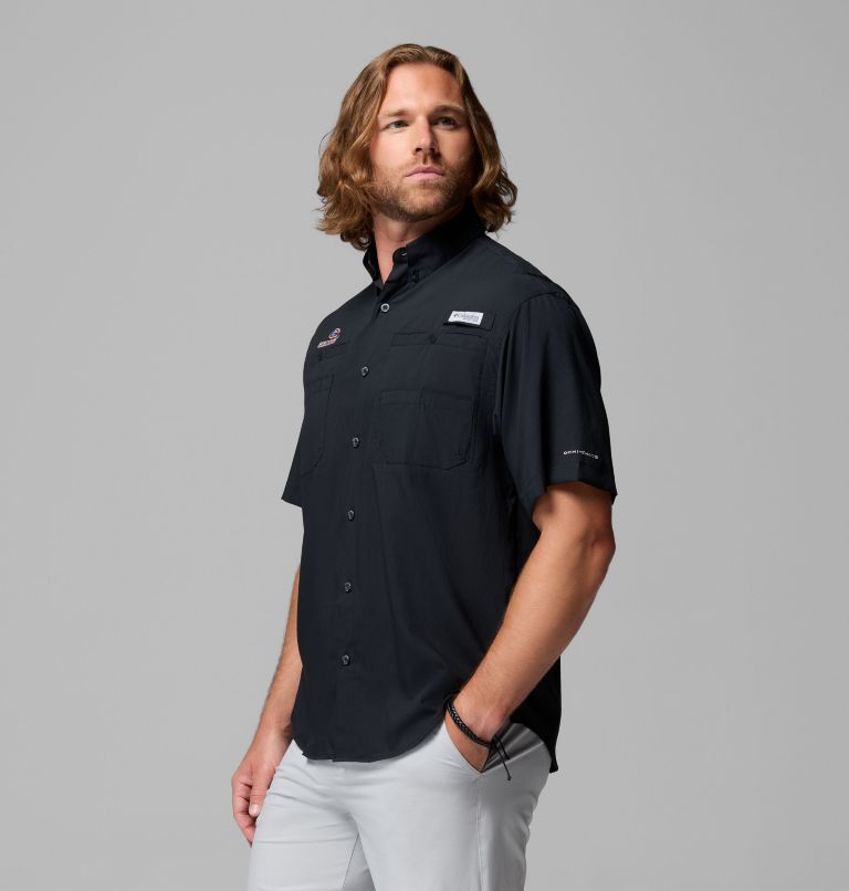 CLG Tamiami Short Sleeve Shirt | 773 | XL, Color: UGA - Black, image 4