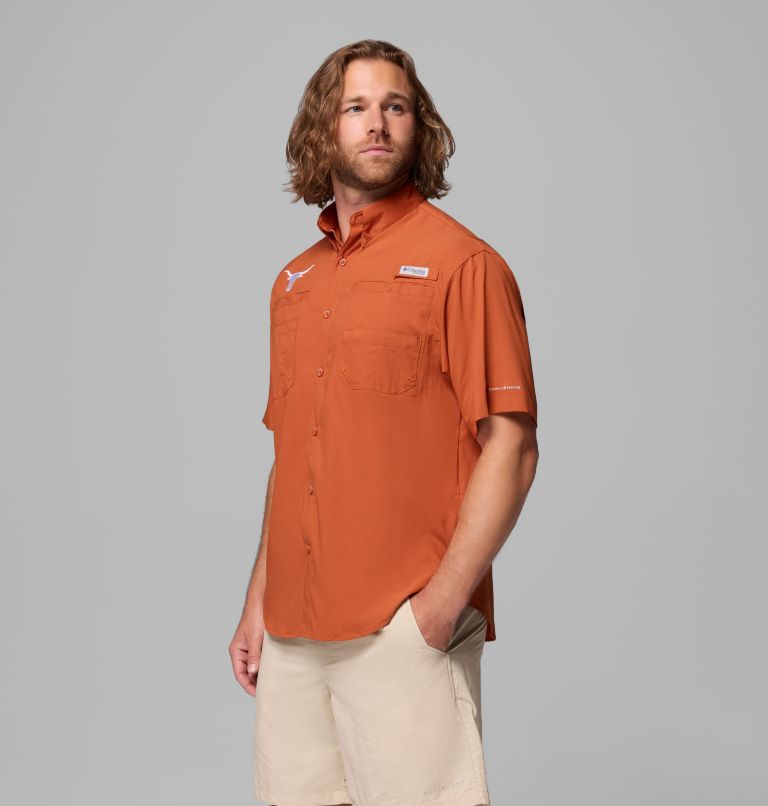 Men's Collegiate PFG Tamiami™ Short Sleeve Shirt - Texas