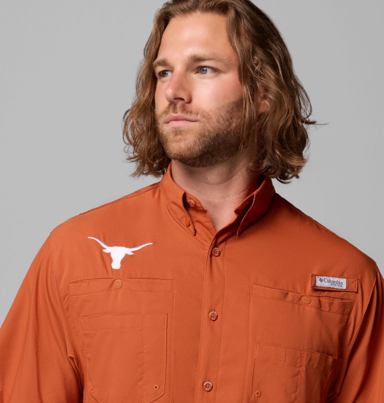 Men's Collegiate PFG Tamiami™ Short Sleeve Shirt - Texas