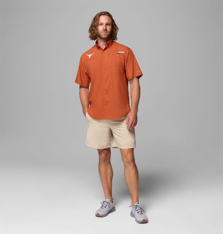 Men's Collegiate PFG Tamiami™ Short Sleeve Shirt - Texas