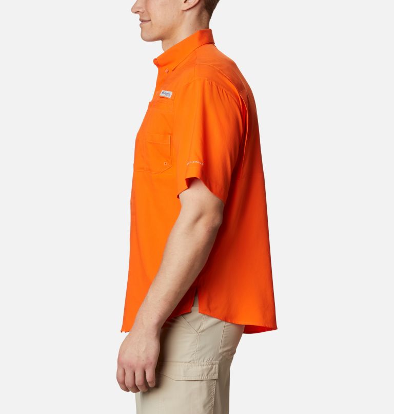 Columbia Men's Clemson Collegiate Tamiami Short Sleeve Shirt