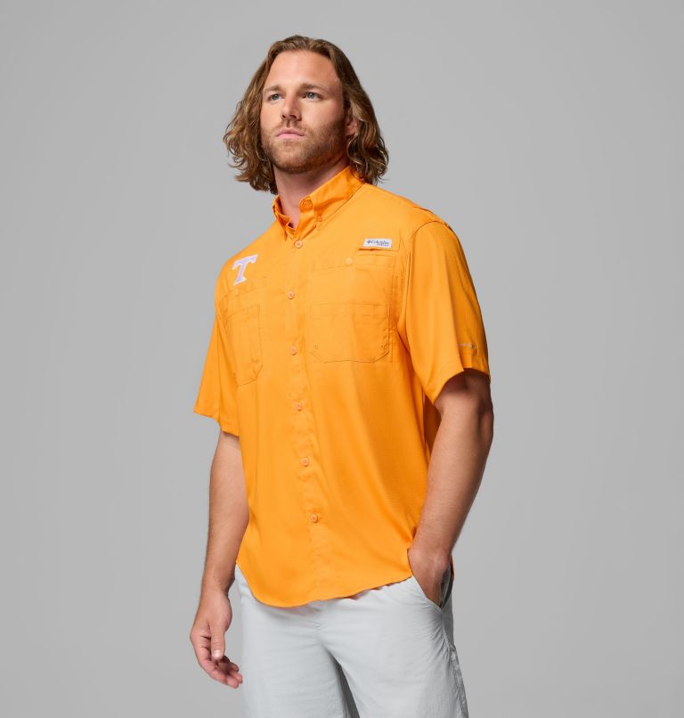 Men's Collegiate PFG Tamiami Short Sleeve Shirt - Tennessee, Color: UT - Solarize, image 4