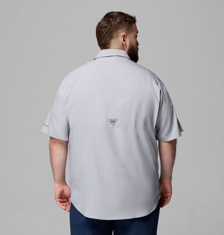 Men's Collegiate PFG Tamiami Short Sleeve Shirt - Big, Color: UGA - Columbia Grey, image 3