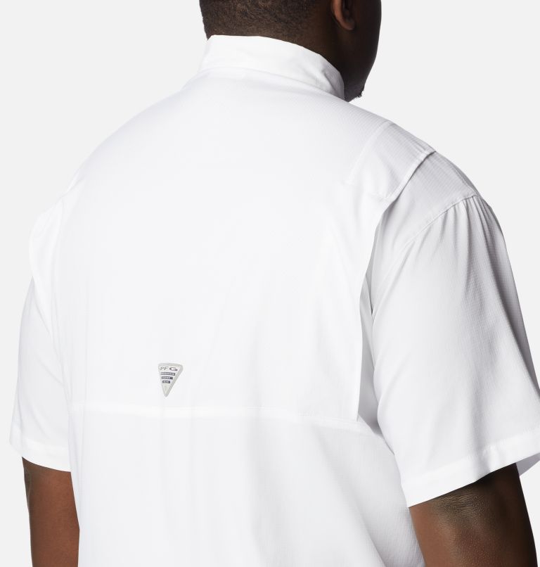 Men's PFG Tamiami Short Sleeve Shirt - Big - Dallas Cowboys, Color: DC - White, image 5