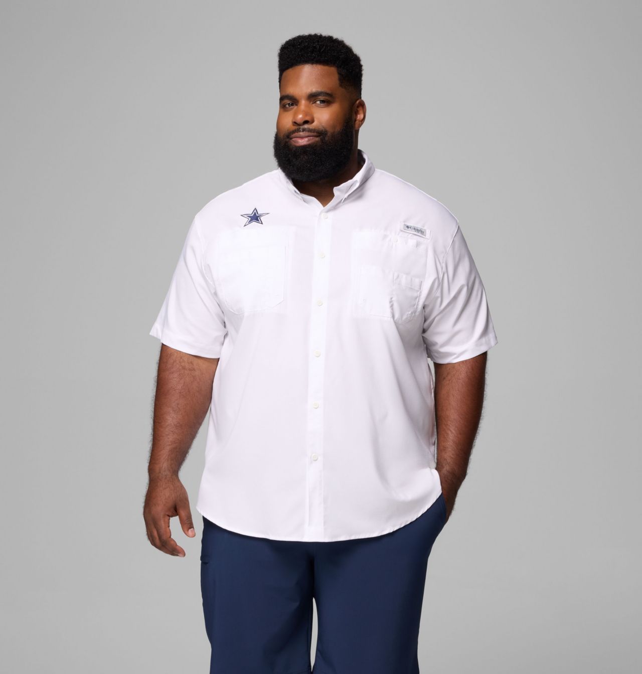 Men's PFG Tamiami™ Short Sleeve Shirt - Big - Dallas Cowboys 1