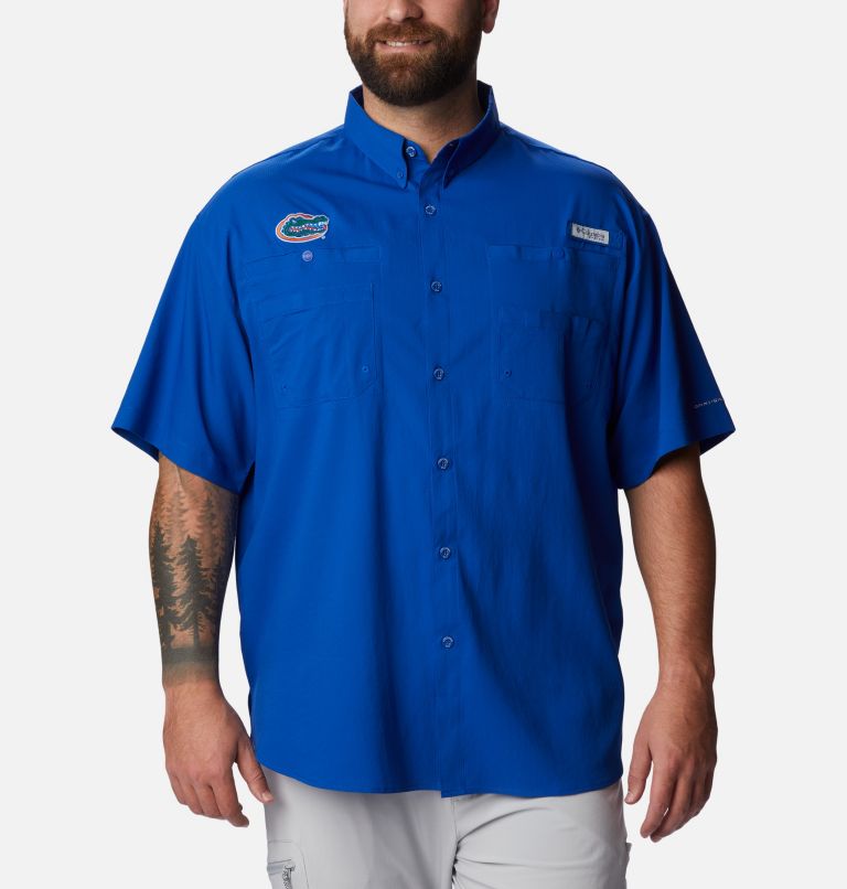CLG Tamiami Short Sleeve Shirt | 438 | 3X, Color: FLA - Azul, image 1