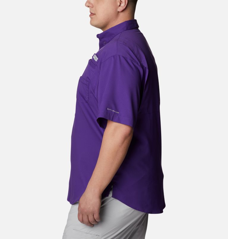 CLG Tamiami Short Sleeve Shirt | 517 | 2X, Color: LSU - Vivid Purple, image 3