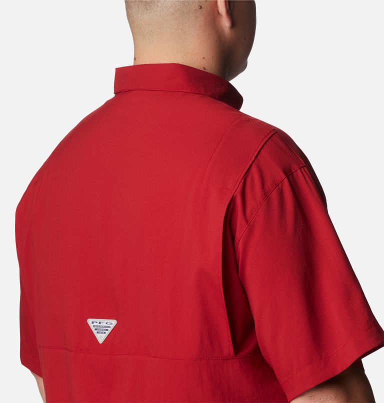 Men's Collegiate PFG Tamiami Short Sleeve Shirt - Big - Alabama, Color: ALA - Red Velvet, image 5