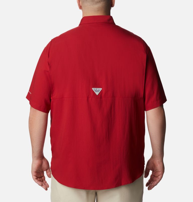 Men's Collegiate PFG Tamiami Short Sleeve Shirt - Big - Alabama, Color: ALA - Red Velvet, image 2