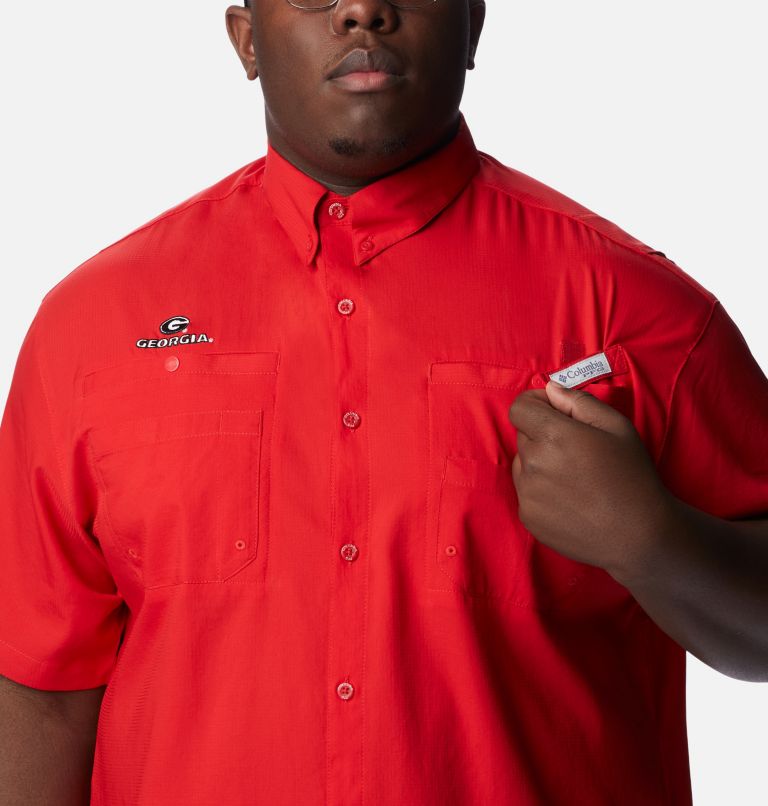 CLG Tamiami Short Sleeve Shirt | 693 | 3X, Color: UGA - Bright Red, image 4
