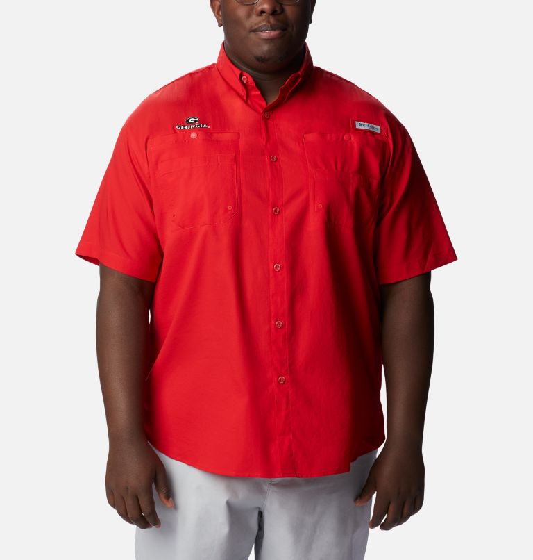 CLG Tamiami Short Sleeve Shirt | 693 | 3X, Color: UGA - Bright Red, image 1