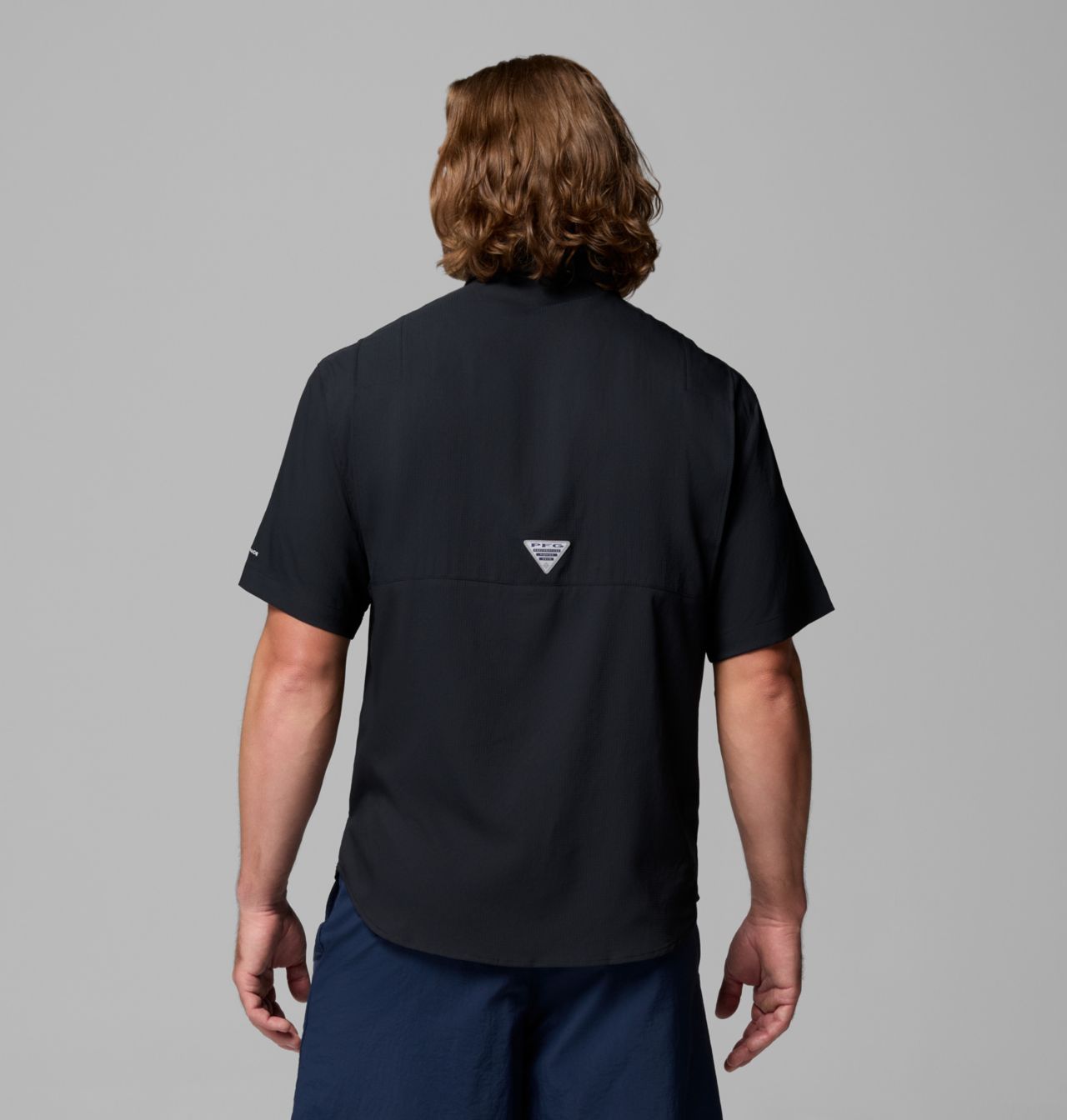 Men's Collegiate PFG Tamiami™ Short Sleeve Shirt - Tall - Texas 3