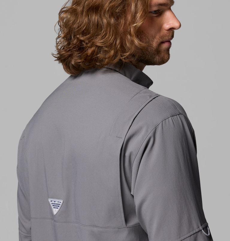 Men’s PFG Tamiami II Long Sleeve Shirt, Color: City Grey, image 7